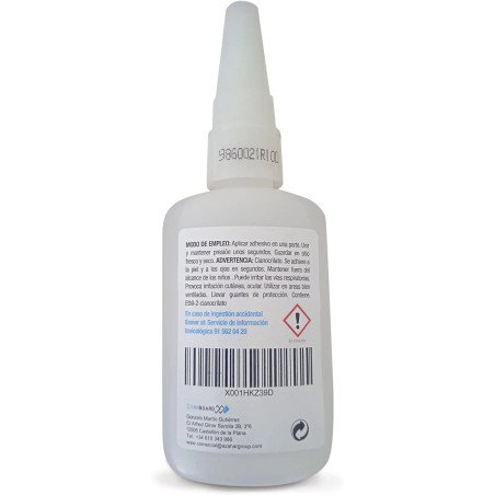 Cola Cianoacrilato + Activador Cyanboard