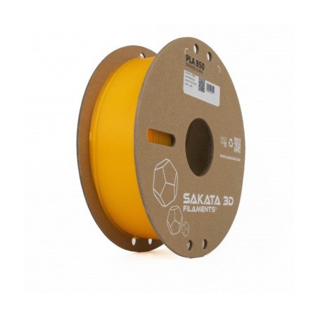 PLA 850 GLASS ORANGE - Diâmetro 1,75mm Bobine 1kg - Sakata 3D