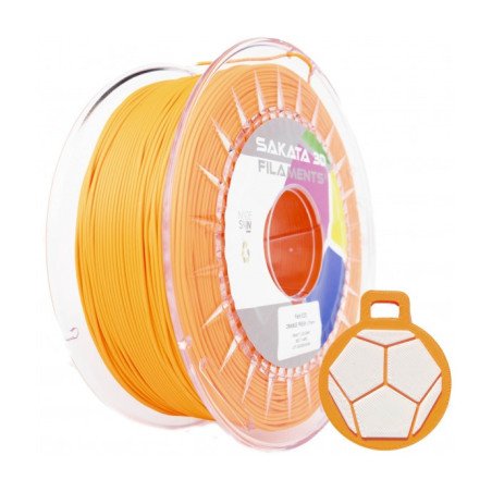 FLEX-920 ORANGE FRESH Diâmetro 1,75mm Bobine 1kg - Sakata 3D