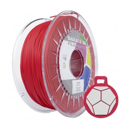 FLEX-920 RED Diâmetro 1,75mm Bobine 1kg - Sakata 3D