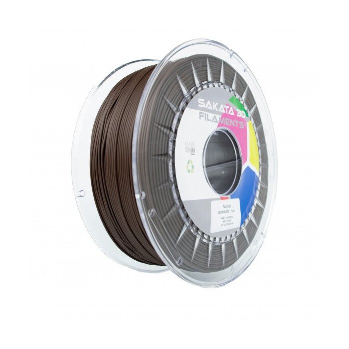 FLEX-920 CHOCOLATE Diâmetro 1,75mm Bobine 1kg - Sakata 3D