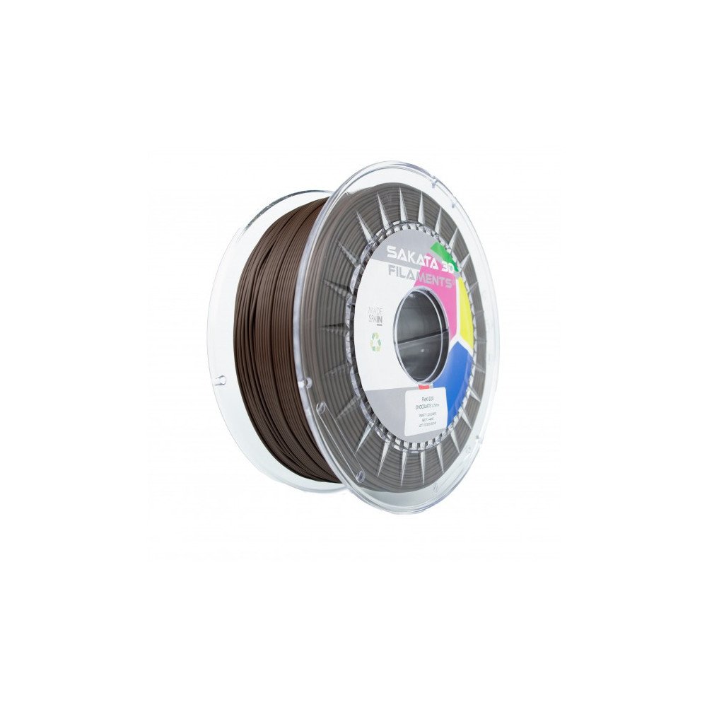 FLEX-920 CHOCOLATE Diâmetro 1,75mm Bobine 1kg - Sakata 3D FLEX-920 CHOCOLATE Diâmetro 1,75mm Bobine 1kg - Sakata 3D