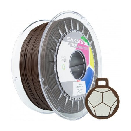 FLEX-920 CHOCOLATE Diâmetro 1,75mm Bobine 1kg - Sakata 3D