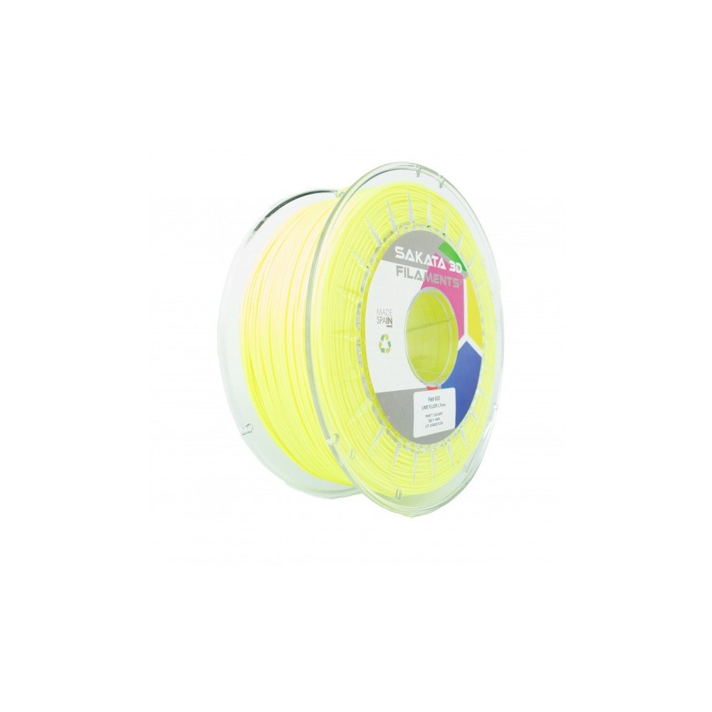 FLEX-920 FLUOR LIME Diâmetro 1,75mm Bobine 1kg - Sakata 3D FLEX-920 FLUOR LIME Diâmetro 1,75mm Bobine 1kg - Sakata 3D