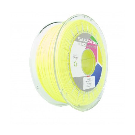 FLEX-920 FLUOR LIME Diâmetro 1,75mm Bobine 1kg - Sakata 3D