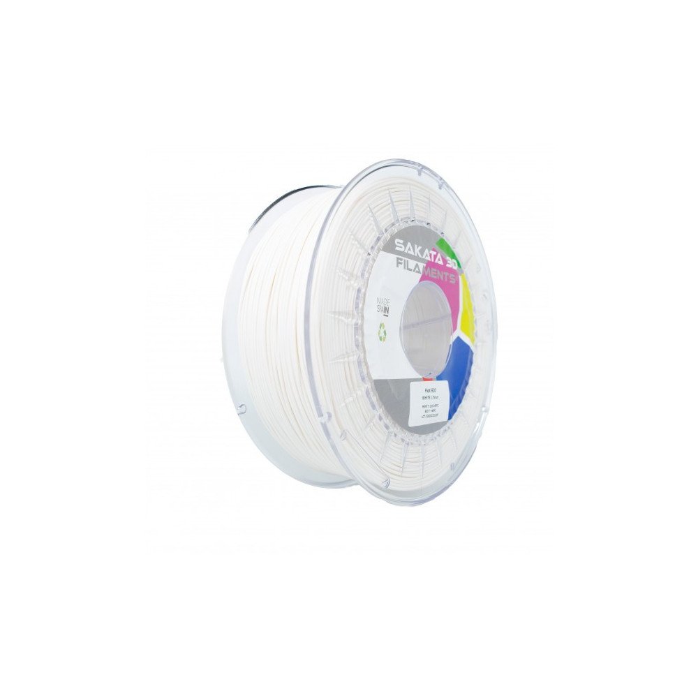 FLEX-920 WHITE Diâmetro 1,75mm Bobine 1kg - Sakata 3D FLEX-920 WHITE Diâmetro 1,75mm Bobine 1kg - Sakata 3D