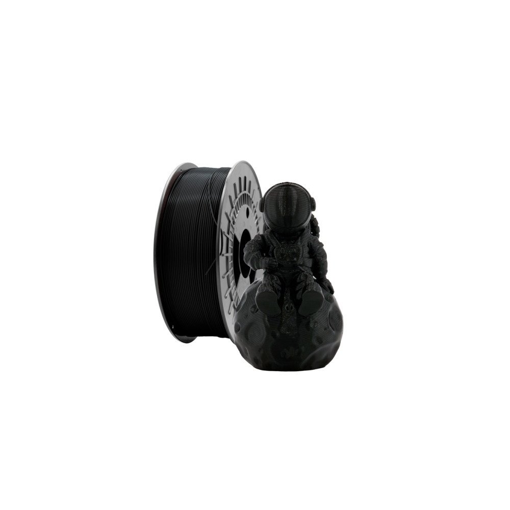 Filament 3D PETG– Diâmetro 1,75mm – Bobine 1kg – Cor Preto Filament 3D PETG– Diâmetro 1,75mm – Bobine 1kg – Cor Preto