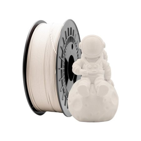 Filament 3D PETG– Diâmetro 1,75mm – Bobine 1kg – Cor Branco