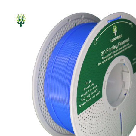 PLA Blue - Diâmetro 1,75mm Bobine 1kg - Lotactree