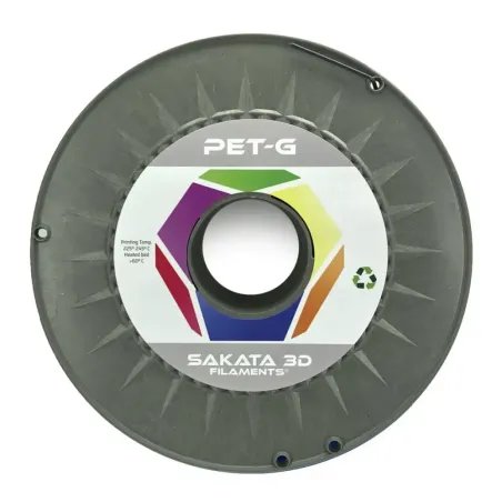 RE-PETG RECYCLED Diâmetro 1,75mm Bobine 1kg - Sakata 3D