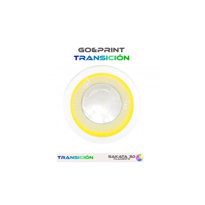 PLA HS - TRANSITION  Diâmetro 1,75mm Bobine 1kg - Sakata 3D