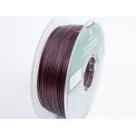 PLA SILK BICOLOR Black +  Red - Diâmetro 1,75mm Bobine 1kg - Lotactree