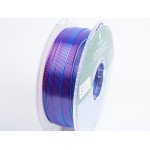 PLA SILK BICOLOR Rose Red + Sky Blue - Diâmetro 1,75mm Bobine 1kg - Lotactree