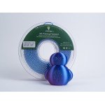 PLA SILK BICOLOR Rose Red + Sky Blue - Diâmetro 1,75mm Bobine 1kg - Lotactree