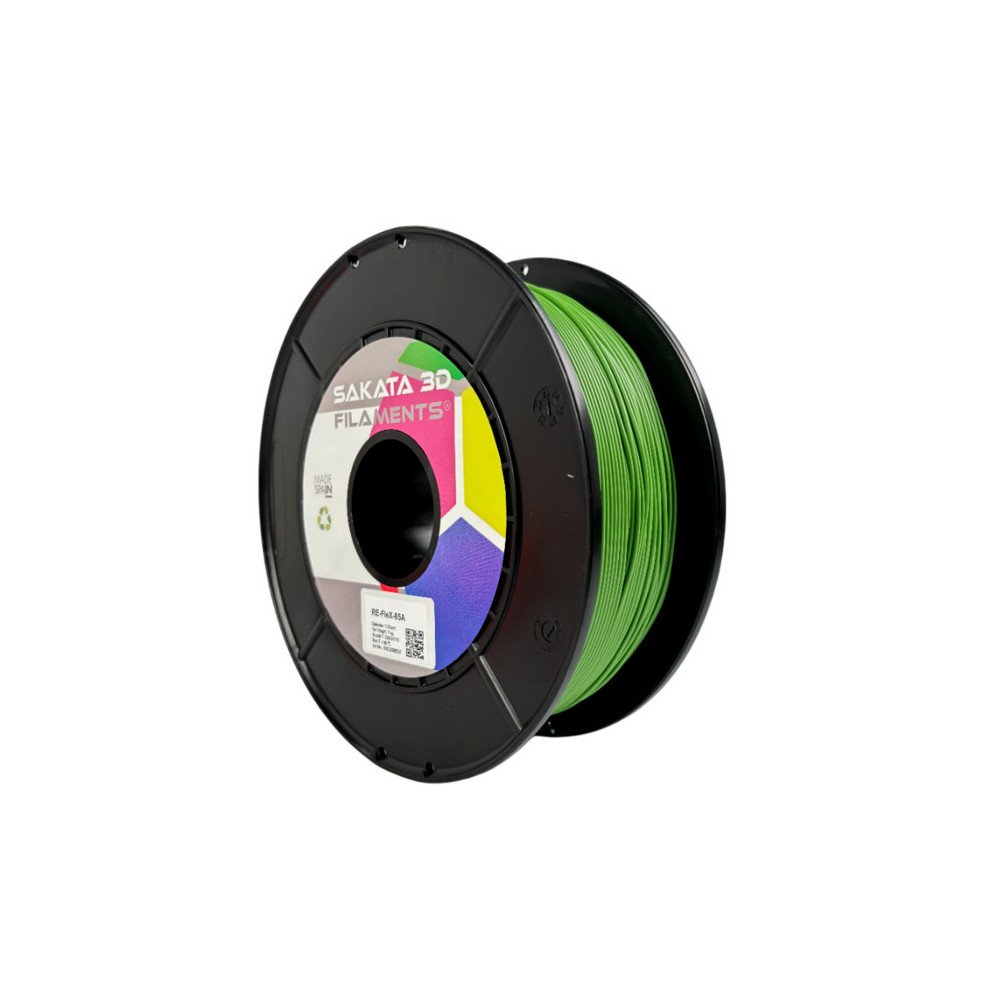 RE-FLEX 85-A RECYCLED - Diâmetro 1,75mm Bobine 1kg - Sakata 3D RE-FLEX 85-A RECYCLED - Diâmetro 1,75mm Bobine 1kg - Sakata 3D