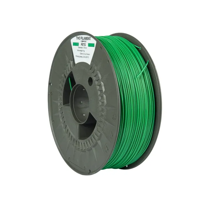 THE FILAMENT by Spectrum – PETG - Diâmetro 1,75mm – Bobine 1kg – Cor Circuit Green
