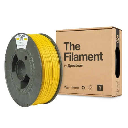 THE FILAMENT by Spectrum – PETG - Diâmetro 1,75mm – Bobine 1kg – Cor Sorbet Yellow