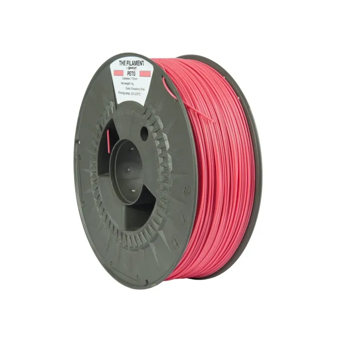 THE FILAMENT by Spectrum – PETG - Diâmetro 1,75mm – Bobine 1kg – Cor Strawberry Pink