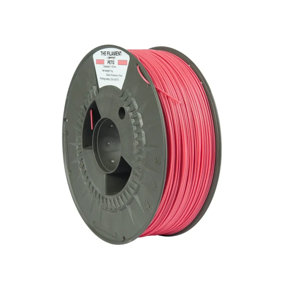 THE FILAMENT by Spectrum – PETG - Diâmetro 1,75mm – Bobine 1kg – Cor Strawberry Pink