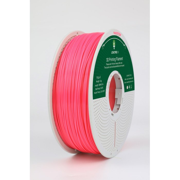 PLA Neon Rose Red - Diâmetro 1,75mm Bobine 1kg - Lotactree