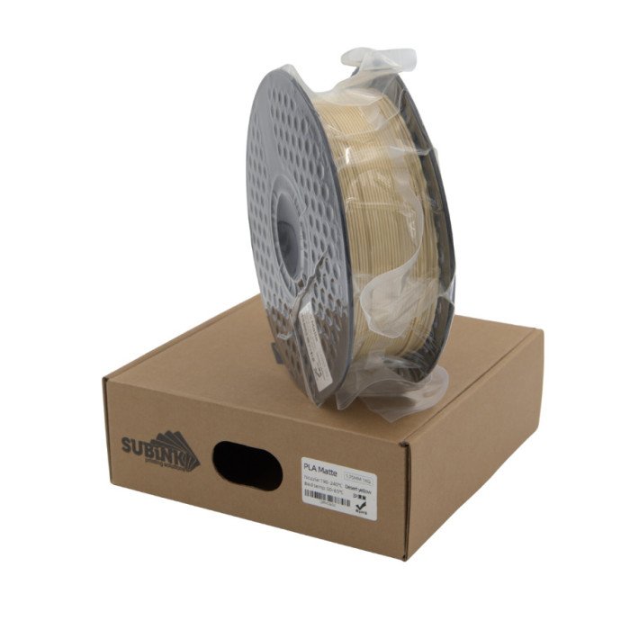 PLA Matte Desert Yellow 1kg Subink | Filamento 3D 1,75mm
