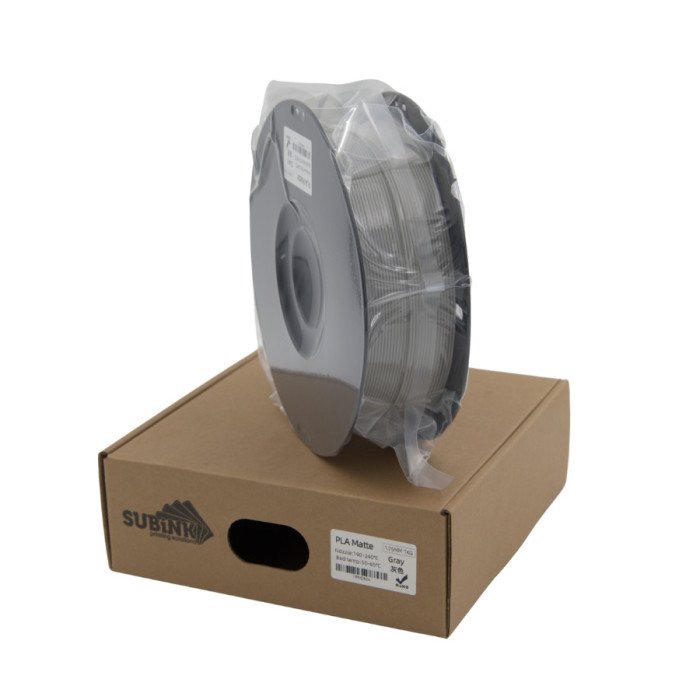 PLA Matte Black 1kg Subink | Filamento 3D 1,75mm