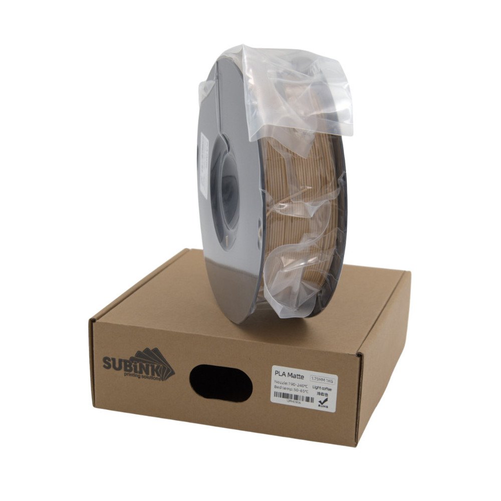 PLA Matte Light Coffee 1kg Subink | Filamento 3D 1,75mm