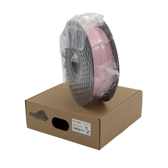 PLA Matte Pink 1kg Subink | Filamento 3D 1,75mm
