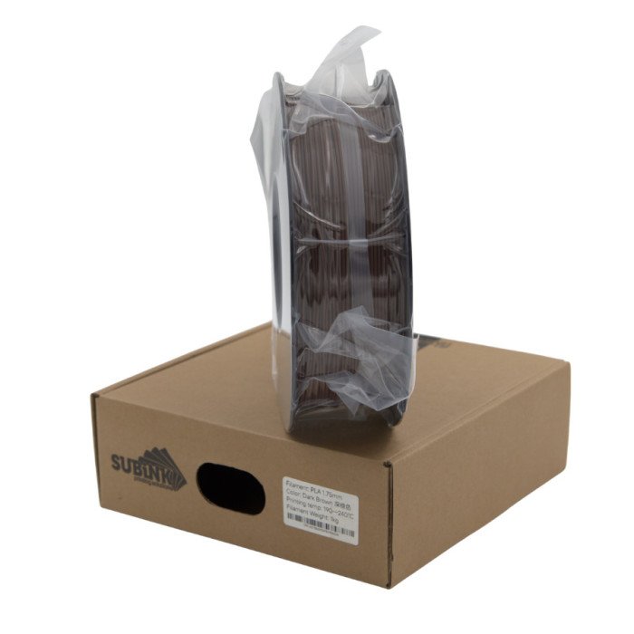 PLA Dark Brown 1kg Subink | Filamento 3D 1,75mm