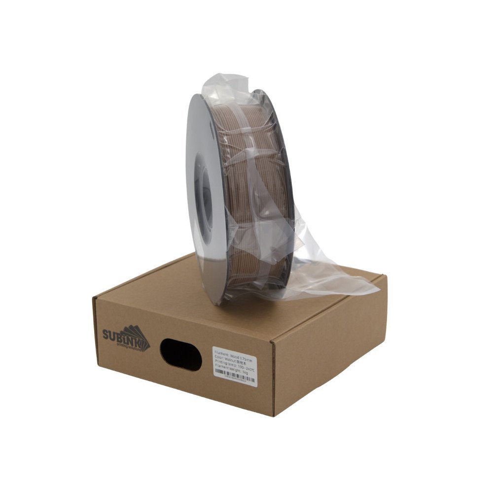 PLA Wood Walnut 1kg Subink | Filamento 3D 1,75mm
