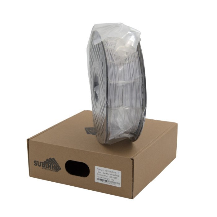 PETG Blackout White 1kg Subink | Filamento 3D 1,75mm