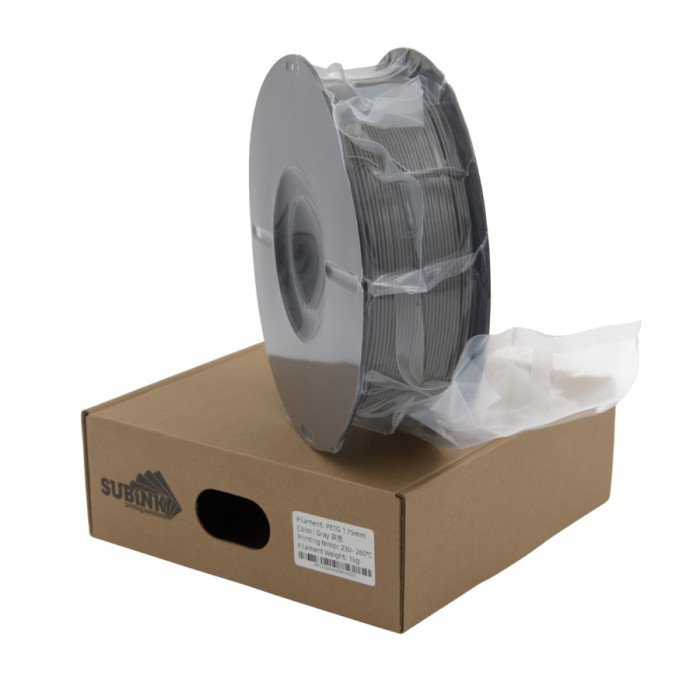 PETG Grey 1kg Subink | Filamento 3D 1,75mm