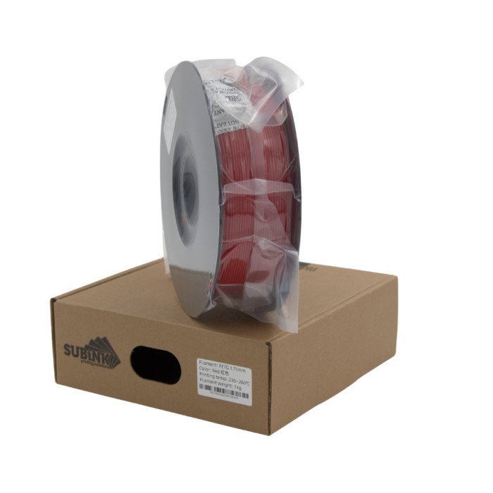 PETG Red 1kg Subink | Filamento 3D 1,75mm
