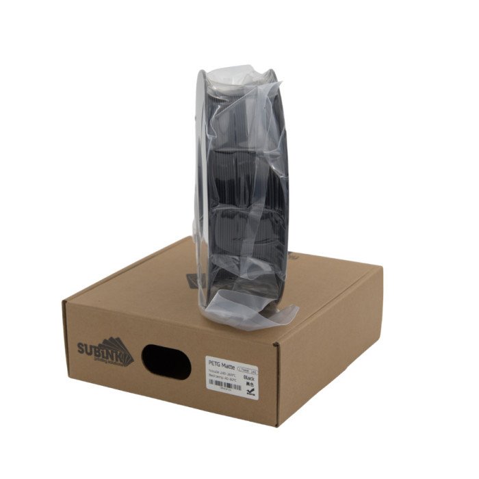 PETG Matte Black 1kg Subink | Filamento 3D 1,75mm