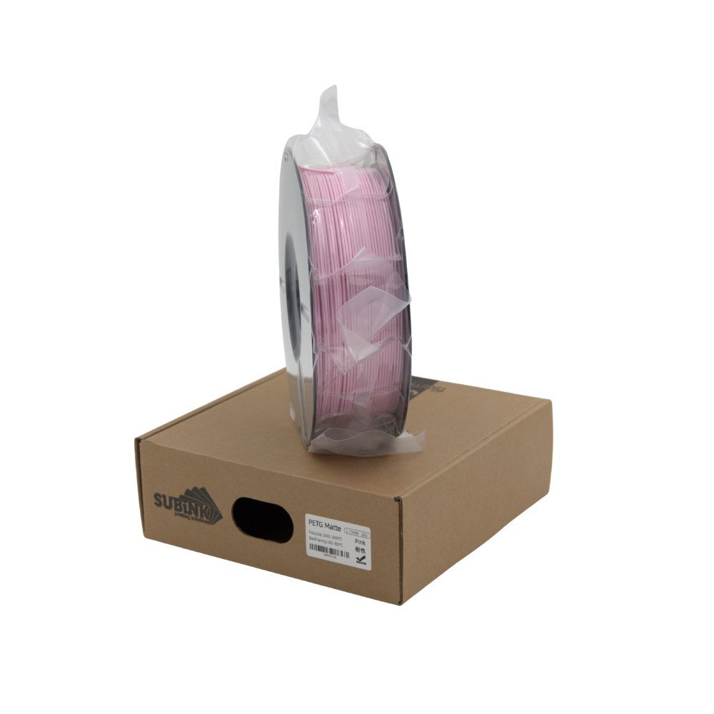PETG Matte Pink 1kg Subink | Filamento 3D 1,75mm
