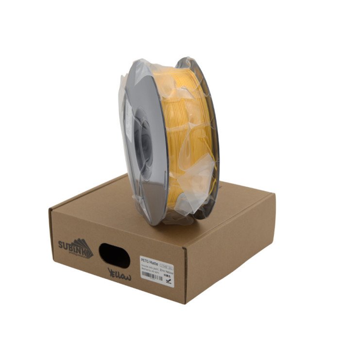 PETG Matte Yellow 1kg Subink | Filamento 3D 1,75mm