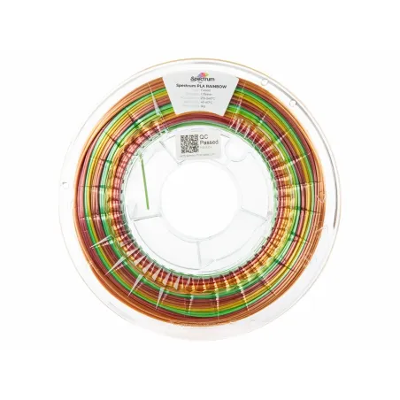 SPECTRUM – SILK RAINBOW - Diâmetro 1,75mm – Bobine 1kg – Cor Fusion