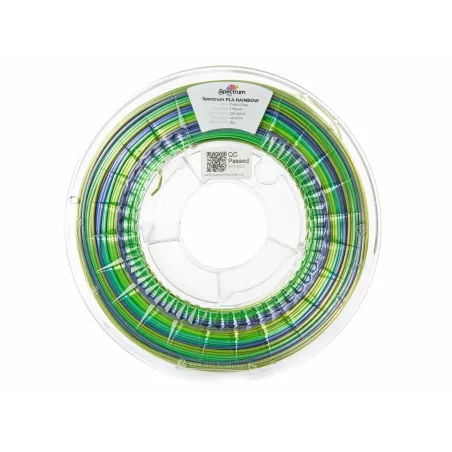 SPECTRUM – SILK RAINBOW - Diâmetro 1,75mm – Bobine 1kg – Cor Frost Gloss