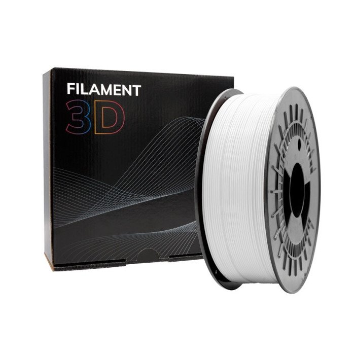 PLA Matte White 1kg | Filamento 3D 1,75mm