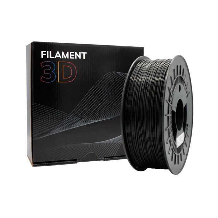 PLA Matte Black 1kg | Filamento 3D 1,75mm