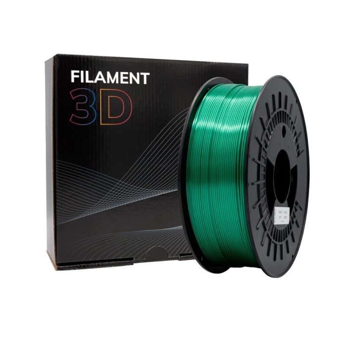 PLA Silk Green 1kg | Filamento 3D 1,75mm