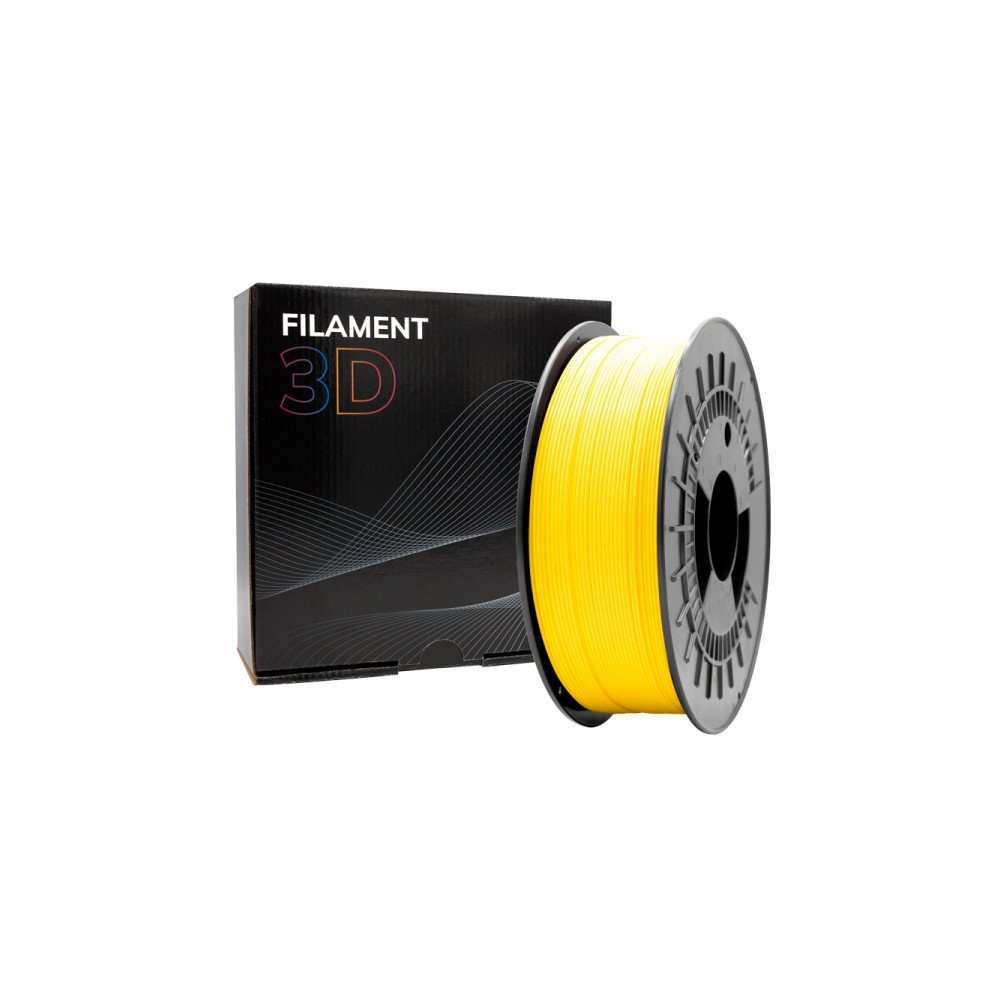 PETG Yellow 1kg | Filamento 3D 1,75mm PETG Yellow 1kg | Filamento 3D 1,75mm