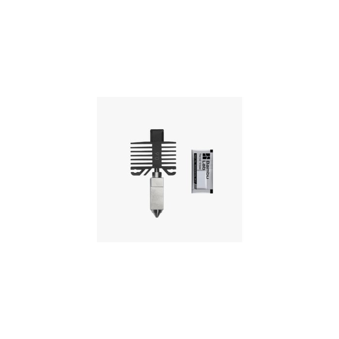 Hotend Assembly 0.4mm Aço Endurecido Bambu Lab P1P | Impressão 3D