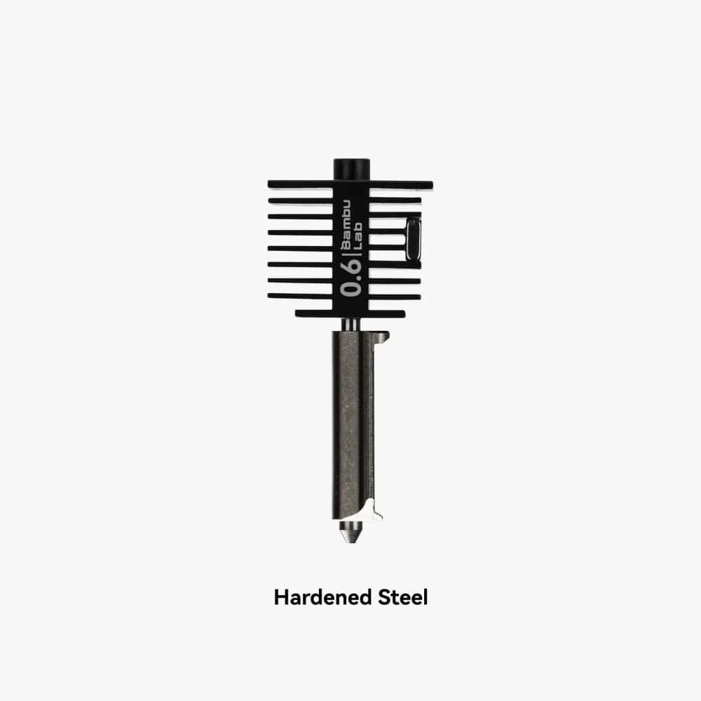 Hotend 0.6mm Aço Endurecido Bambu Lab A1 | Resistência Abrasiva Hotend 0.6mm Aço Endurecido Bambu Lab A1 | Resistência Abrasiva