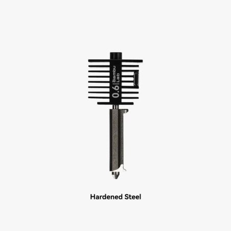 Hotend 0.6mm Aço Endurecido Bambu Lab A1 | Resistência Abrasiva