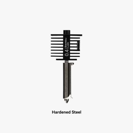 Hotend 0.4mm Aço Endurecido Bambu Lab A1 | Resistência Abrasiva