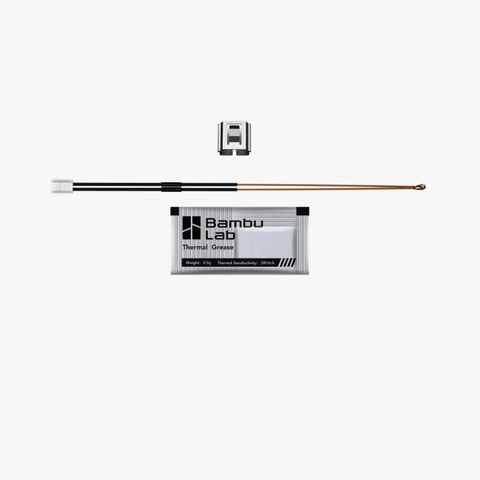 Thermistor Hotend Bambu Lab X1 | Kit 3 Peças Sensor de Temperatura