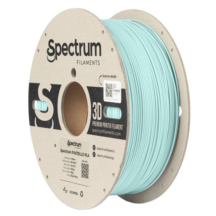 PLA Pastello Water Blue 1kg Spectrum | Filamento 3D 1,75mm