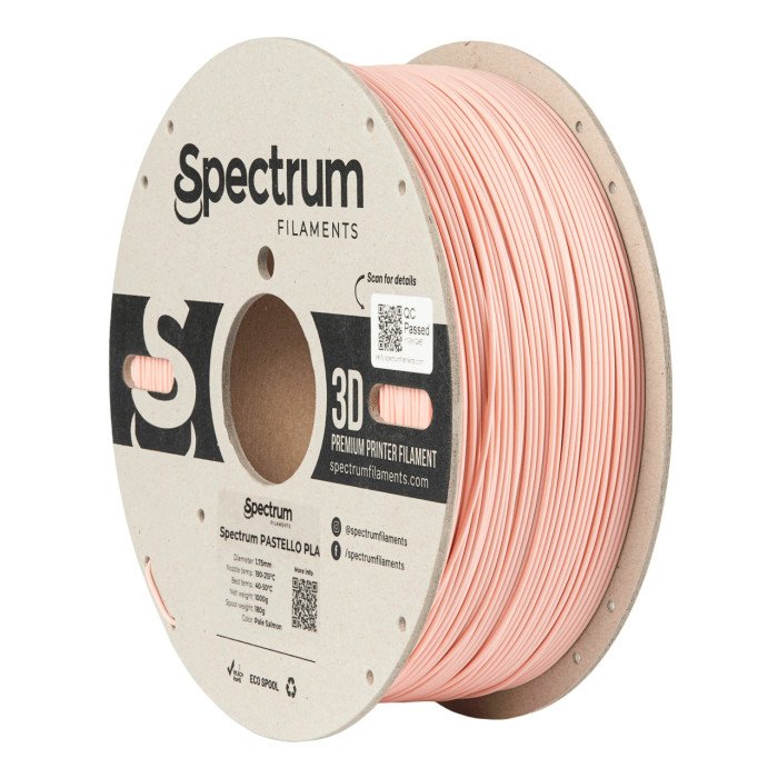 PLA Pastello Pale Salmon 1kg Spectrum | Filamento 3D 1,75mm