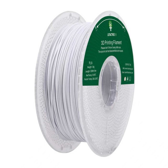 PLA Milky White 1kg Lotactree | Filamento 3D 1,75mm